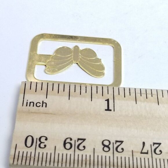 Vintage Animal Bookmarks, Gold Tone Made in Italy Set of 5, Book Lover Reader - Picture 5 of 7